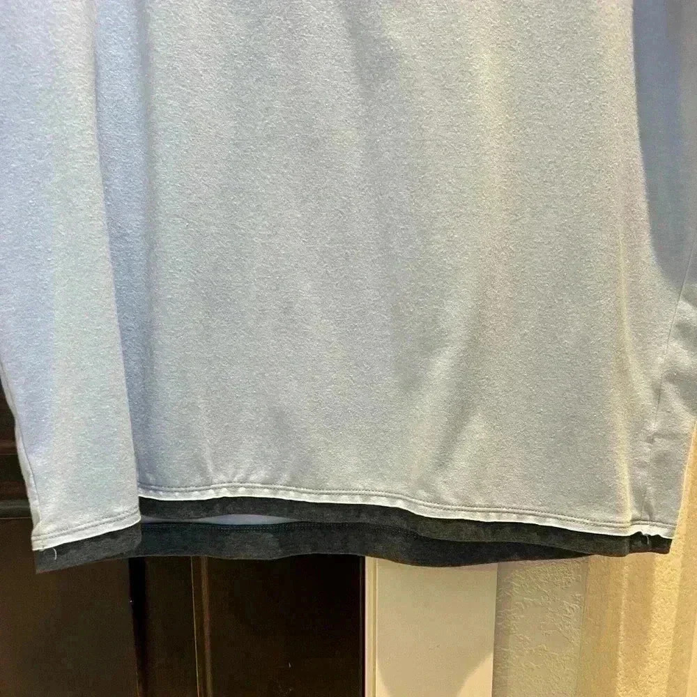 7 Diamonds Men’s Cotton Short Sleeve Polo- Baby Blue- Size Large - Picture 3 of 7
